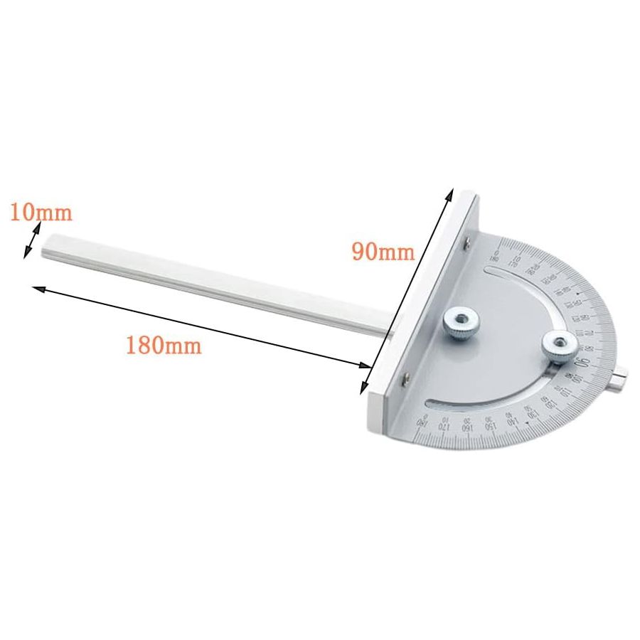 角度器 マイターゲージ 丸鋸定規サイズ