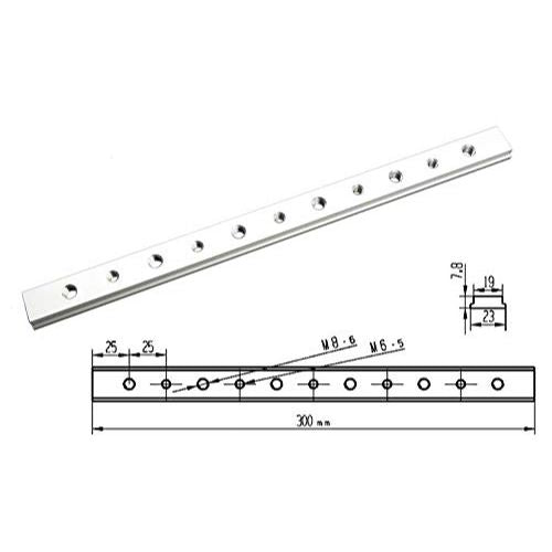 CarAngels 30MM標準規格マイタースロット用 スライドスラブ マイターバー 大工ツール ルーター テーブルソー用 (300MM)