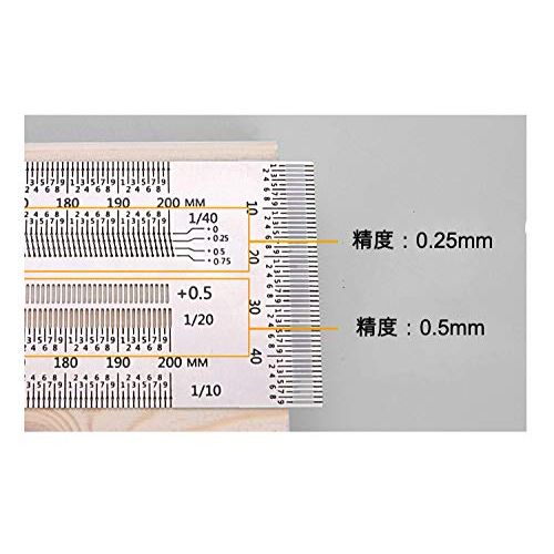 木工ケガキゲージ精度0.25mmから