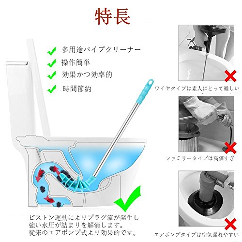 トイレパイプクリーナー特長